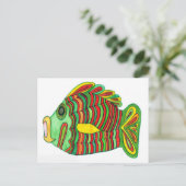 古代ナイルブルティフィッシュポストカード ポストカード (スタンド正面)