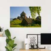 古代ハグパット修道院 ポスター (ホームオフィス)