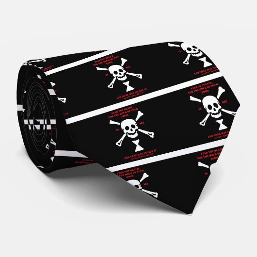 古代バイキングの祈りの言葉の…恐れのない死 ネクタイ (ロール)