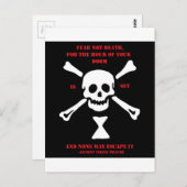 古代バイキングの祈りの言葉の…恐れのない死 ポストカード (正面/裏面)