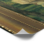 古代バプテスマのあるリンステッドの庭園 ポスター (角)