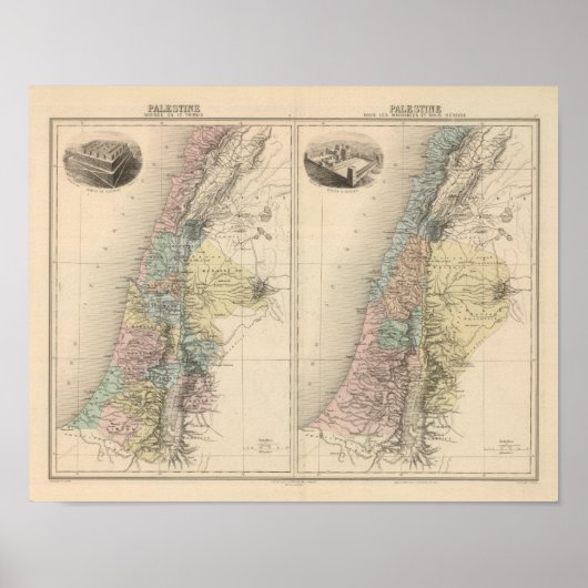 古代パレスチナ ポスター (正面)