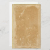 古代パーチメントヴィンテージルック 便箋 (正面/裏面)