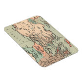 古代ビザンチン帝国地図 マグネット (右側)