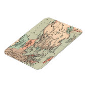 古代ビザンチン帝国地図 マグネット (左側)