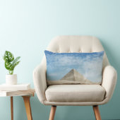 古代ピラミッドエジプト、ギーザの壮麗な台なし ランバークッション (椅子)