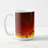 古代ピラミッド コーヒーマグカップ (左)