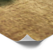 古代ピーニーライス紙ヴィンテージオールドピーコック ポスター (角)