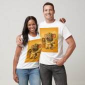 古代ファラオのグラフィックTシャツ | エジプトスタイルR Tシャツ (ユニセックス)