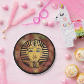 古代ファラオ王 ペーパープレート (パーティー)