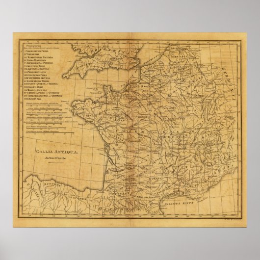 古代フランス ポスター (正面)