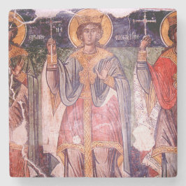 古代フレスココレクションマーブルコースター ストーンコースター