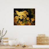 古代フローラ混沌 ポスター (キッチン)