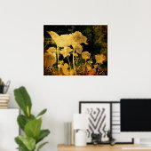 古代フローラ混沌 ポスター (ホームオフィス)