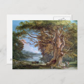 古代ブナの木1794 (キャンバス上の油) ポストカード (正面/裏面)