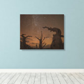 古代ブリスレコンパイン林 |カリフォルニア キャンバスプリント (インサイチュ (ウッドフロア))