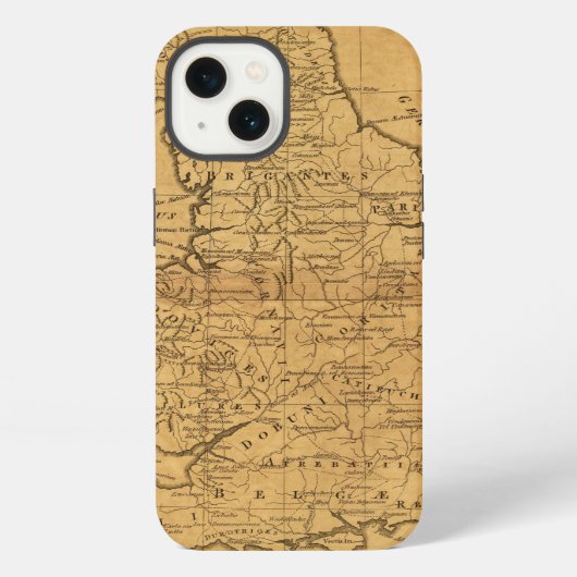 古代ブリテン iPhoneケース (裏面)