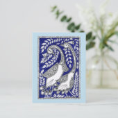 古代ブルーカラムカリポストカード ポストカード (スタンド正面)