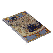 古代プトレマイオス世界地図、アルンスハイムのヨハネス ノートブック (右側)