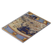 古代プトレマイオス世界地図、アルンスハイムのヨハネス ノートブック (左側)