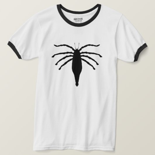 古代プレデターのグラフィックプリント Tシャツ (デザイン正面)