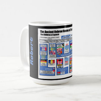 古代ヘブライ語で今日の諸民族は個人設定する コーヒーマグカップ
