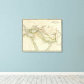 古代ペルシャ帝国 キャンバスプリント (インサイチュ (ウッドフロア))