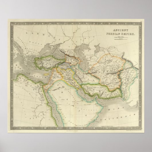 古代ペルシャ帝国 ポスター (正面)