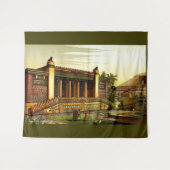 古代ペルセポリスプリント タペストリー (正面(横))