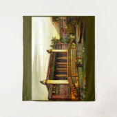 古代ペルセポリスプリント タペストリー (正面)