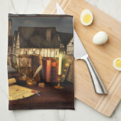 古代ホライゾンのキッチンタオル キッチンタオル (四つ折り)