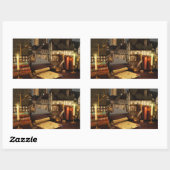 古代ホライゾンステッカー 長方形シール (シート)