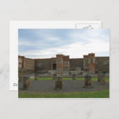 古代ポンペイのマセラム（市場） ポストカード (正面/裏面)