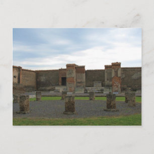 古代ポンペイのマセラム(市場) ポストカード