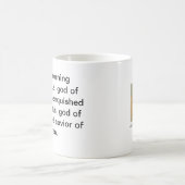 古代ポートランドコーヒー・マグ: Baristus対Morpheus コーヒーマグカップ (中央)