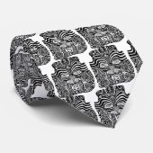 古代マオリのMokoの種族の入れ墨の設計 ネクタイ (ロール)