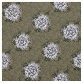 古代マジック異教の星形五角形祭壇布 ファブリック (見本)