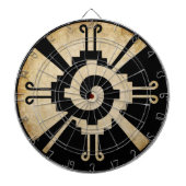 古代マヤのフナブ区 ダーツボード (正面)