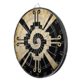 古代マヤのフナブ区 ダーツボード (正面右)