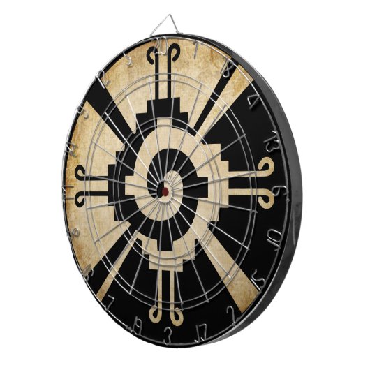 古代マヤのフナブ区 ダーツボード (正面右)