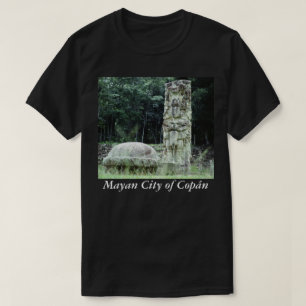 古代マヤの都市コパンN.西ホンジュラスの写真 Tシャツ