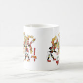 古代マヤのMesoamerican芸術のコーヒー・マグ コーヒーマグカップ (中央)