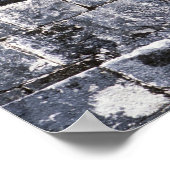 古代マヤを作る石のクローズアップ ポスター (角)