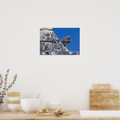 古代マヤを作る石のクローズアップ ポスター (キッチン)