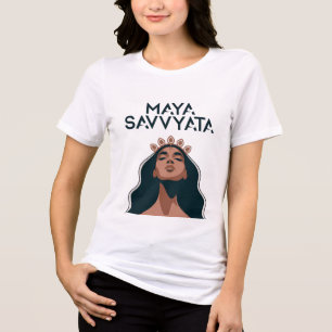 古代マヤサヴヤタ トライブレンドTシャツ