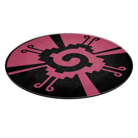 古代マヤ人の好きな色の切り板 カッティングボード (角)