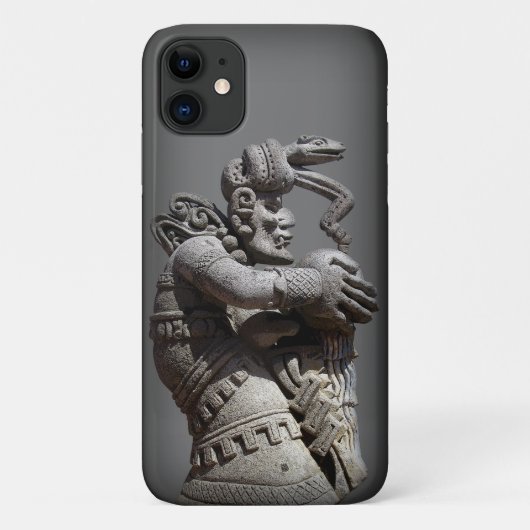 古代マヤ像 Case-Mate iPhoneケース (裏面)