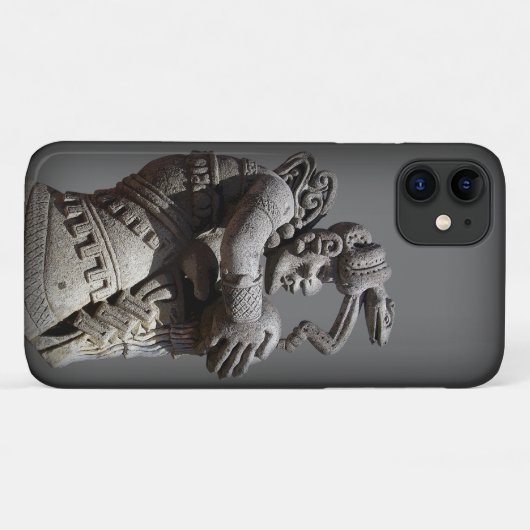 古代マヤ像 Case-Mate iPhoneケース (裏面(横))