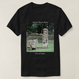 古代マヤ文化コパン遺跡ホンジュラスクラシック Tシャツ
