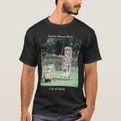 古代マヤ文化コパン遺跡ホンジュラスクラシック Tシャツ (正面)